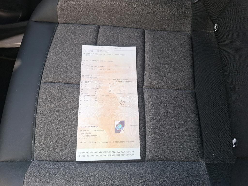 Citroen C5 Aircross Hybride Rechargeable 225 e-EAT8 C-Series 2022