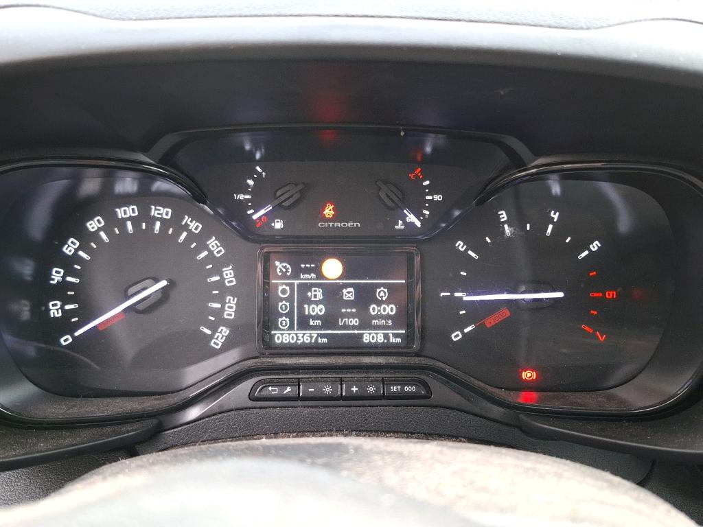 Citroen BERLINGO VAN M 650 BLUEHDI 100 S&S CLUB 2019