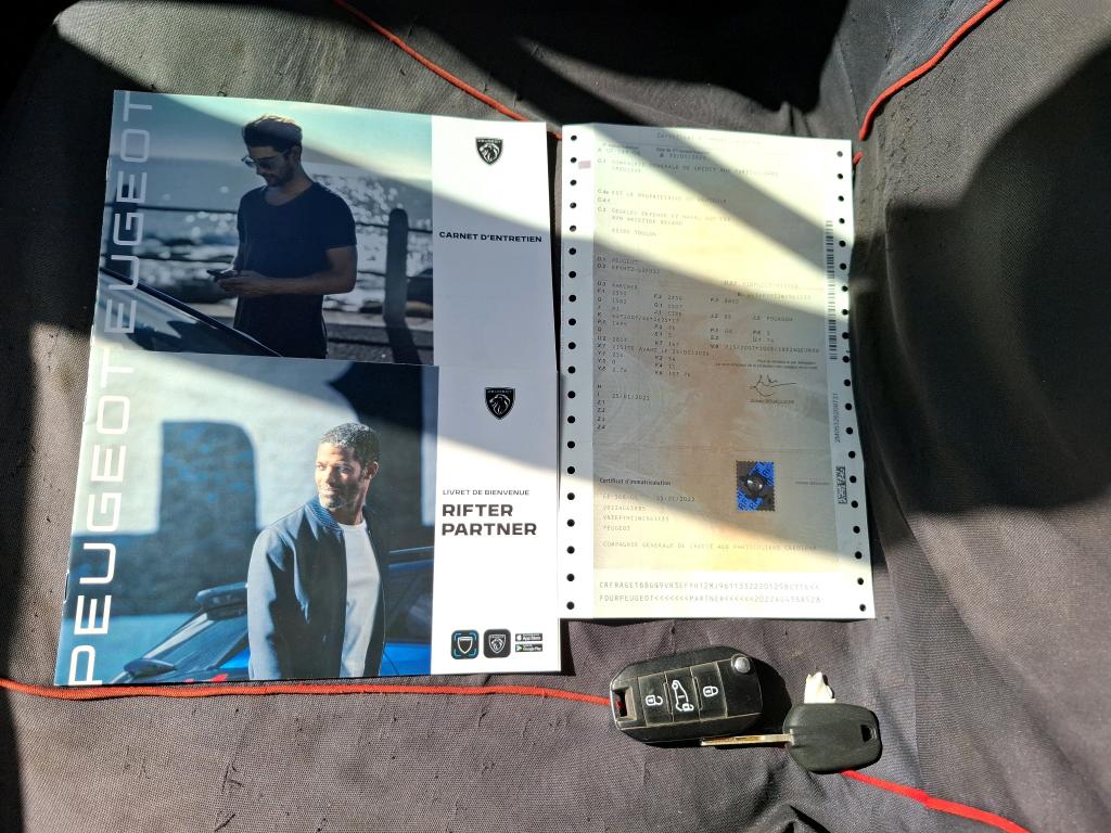 Peugeot PARTNER CA BLUEHDI 100 S&S BVM6 2022