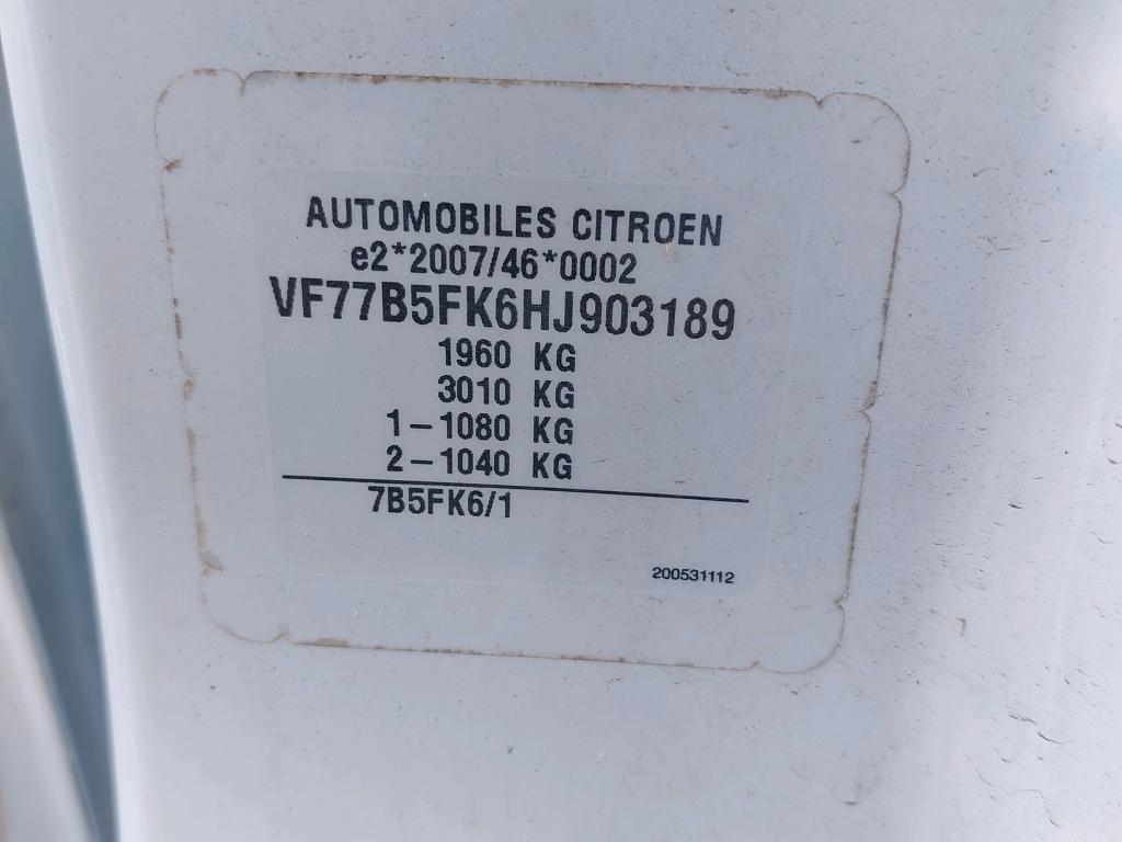 Citroen BERLINGO M VTi 95 CLUB 2018