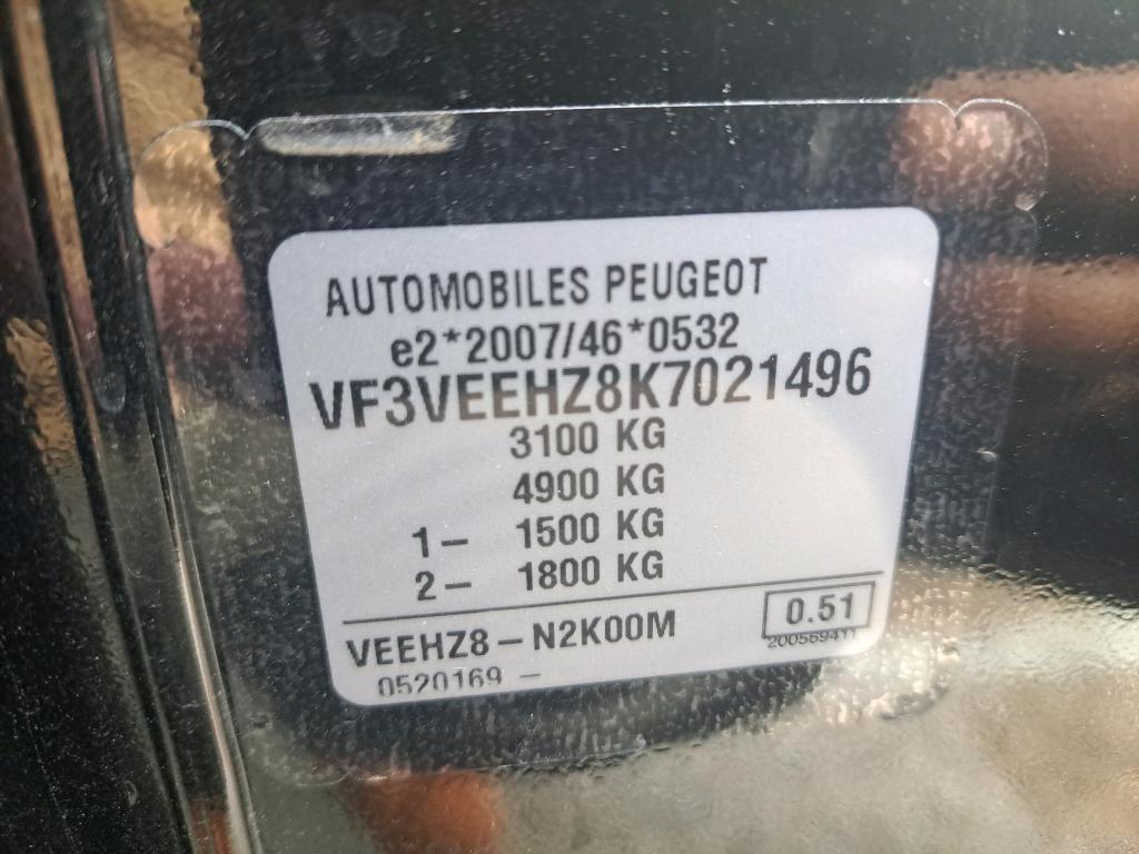 Peugeot Traveller Standard BlueHDi 180ch S&S EAT8 Allure 2020