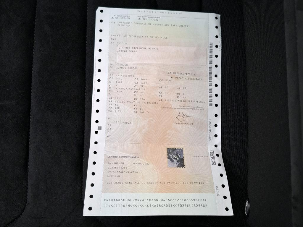 Citroen C5 Aircross BlueHDi 130 S&S EAT8 Shine Pack 2022