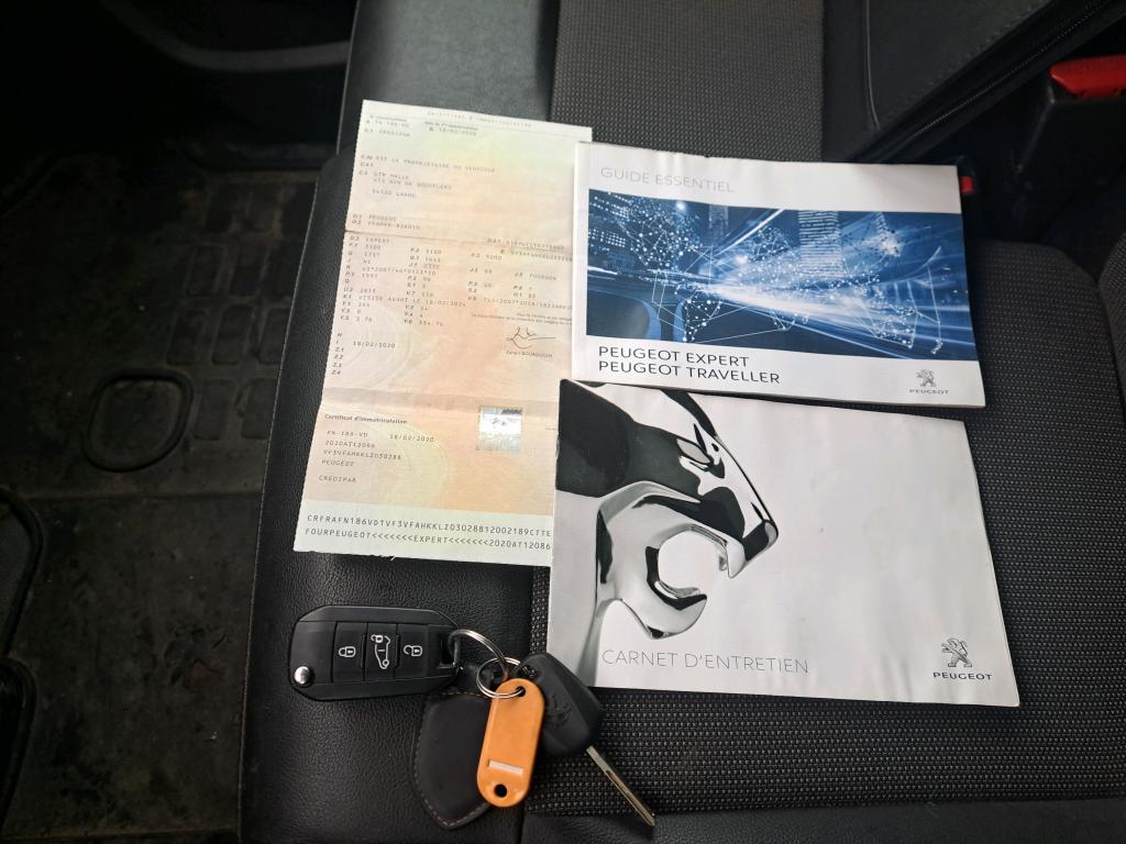 Peugeot EXPERT FGN TOLE STANDARD 2.0 BLUEHDI 120 S&S BVM6 ASPHALT 2020