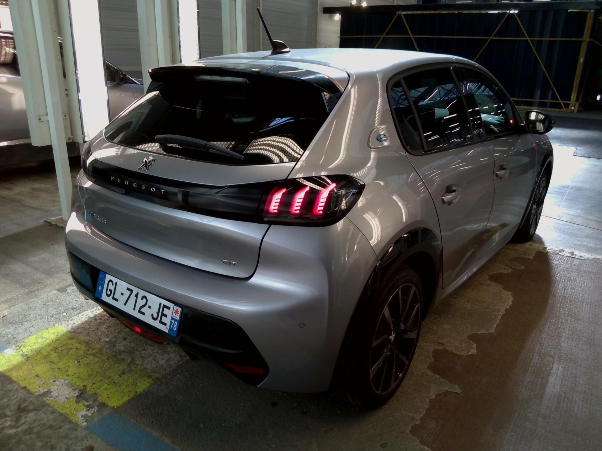 Peugeot 208 Electrique 51 kWh 156ch GT 2022