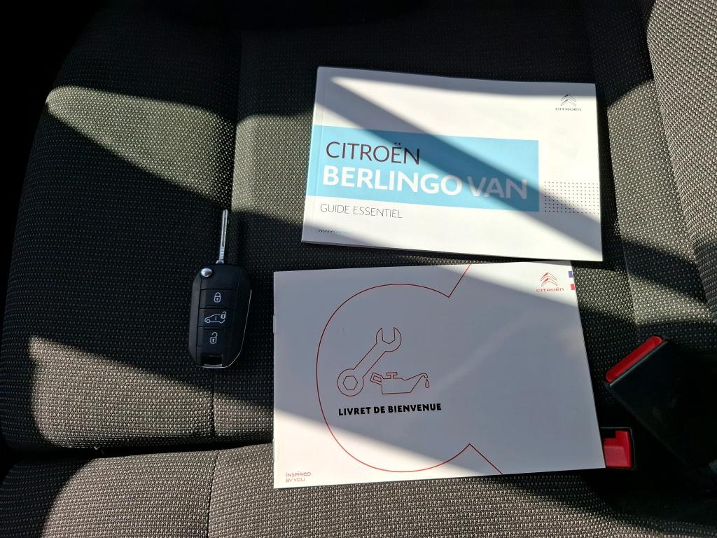 Citroen BERLINGO VAN M 650 BLUEHDI 100 S&S BVM5 CLUB 2020