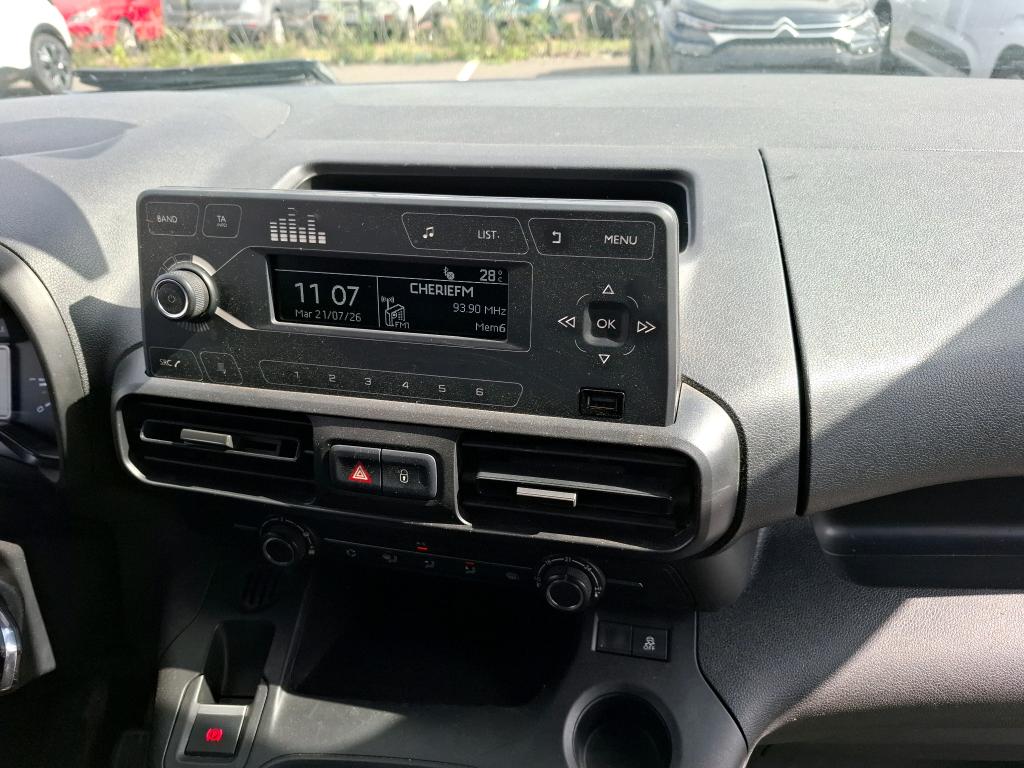 Citroen BERLINGO VAN M 650 BLUEHDI 100 S&S BVM5 CLUB 2020