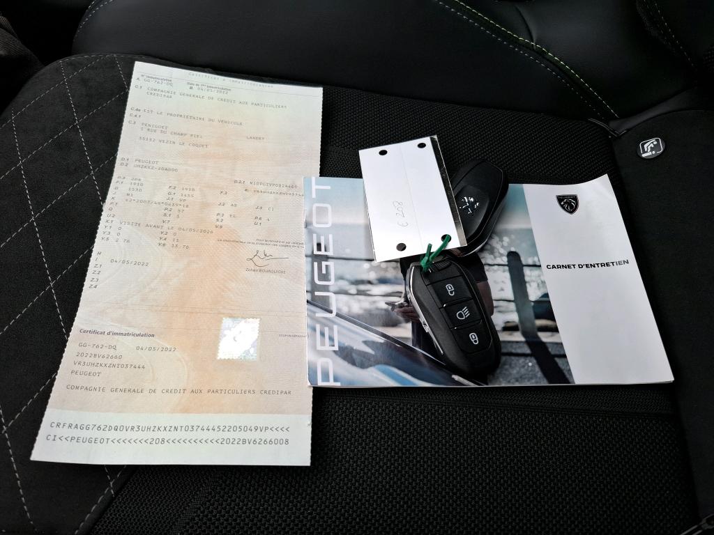 Peugeot 208 Electrique 50 kWh 136ch GT Pack 2022