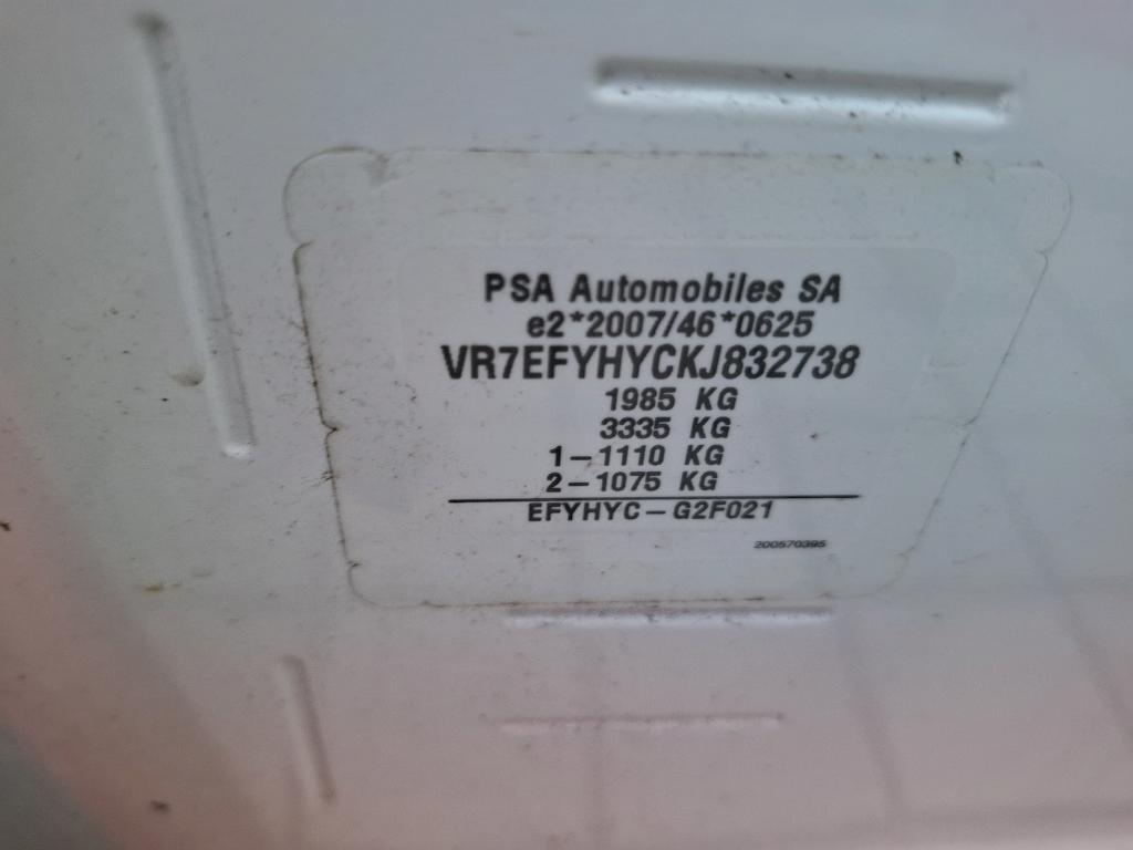 Citroen BERLINGO VAN M 650 BLUEHDI 100 S&S BVM5 CLUB 2019