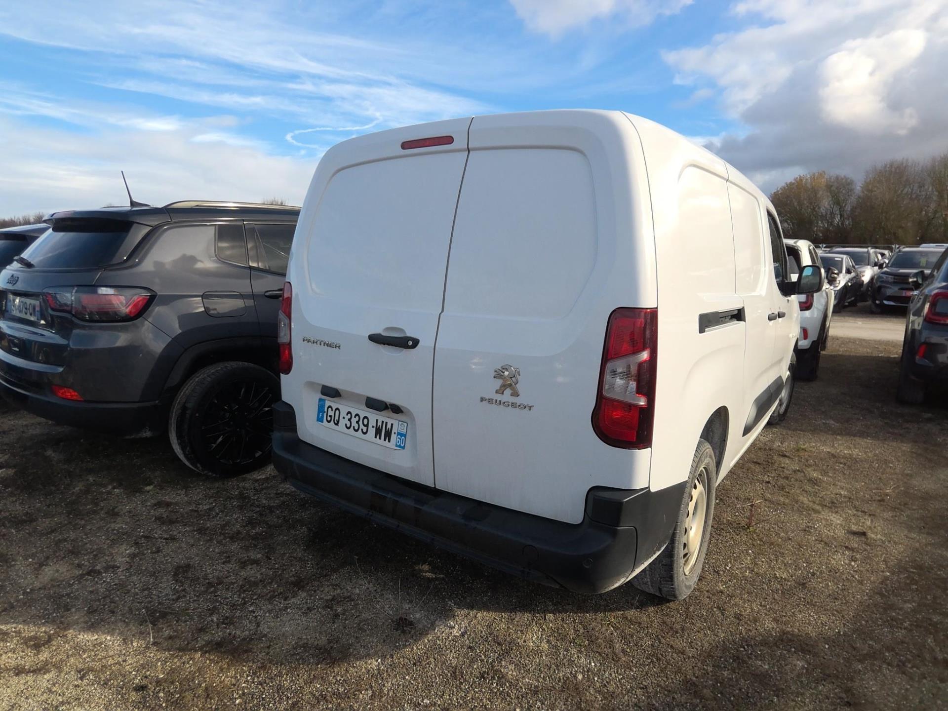 Peugeot PARTNER FOURGON XL 950 KG BLUEHDI 100 S&S BVM6  2023