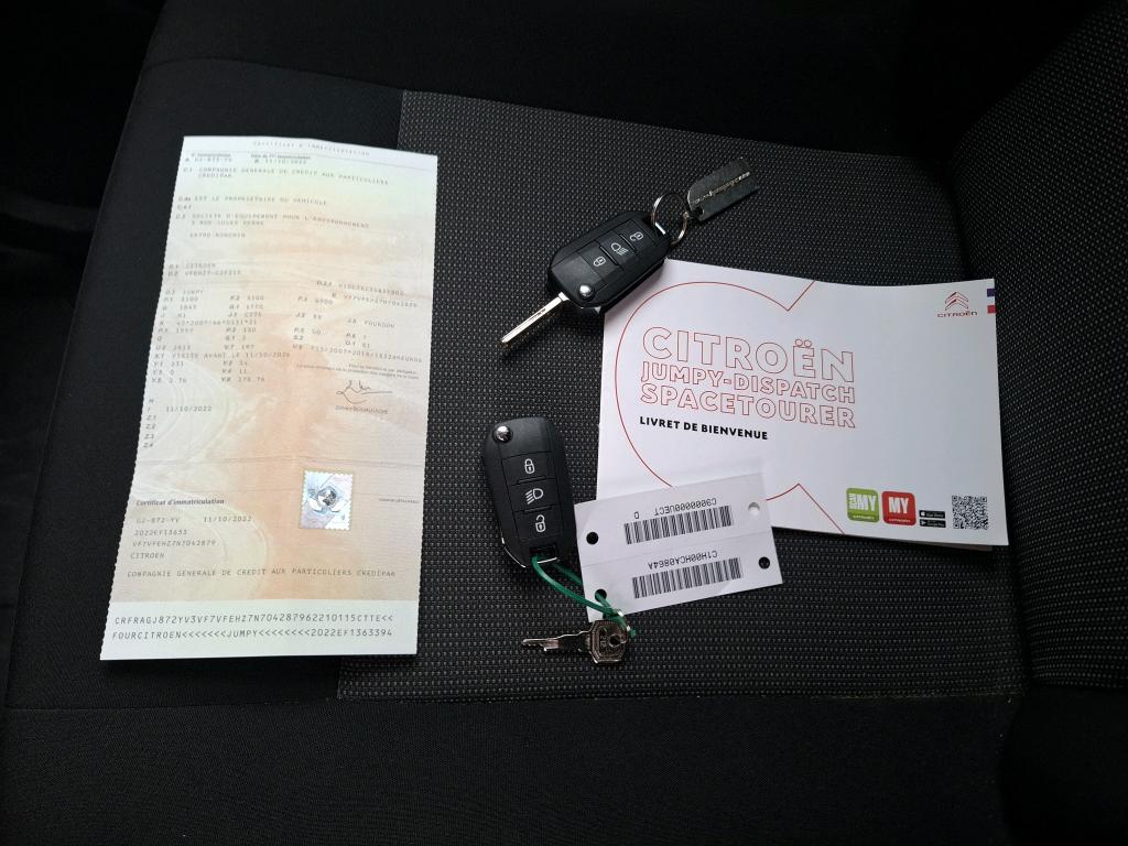 Citroen JUMPY CAB APPROFONDIE M BLUEHDI 180 S&S EAT8 DRIVER 2022