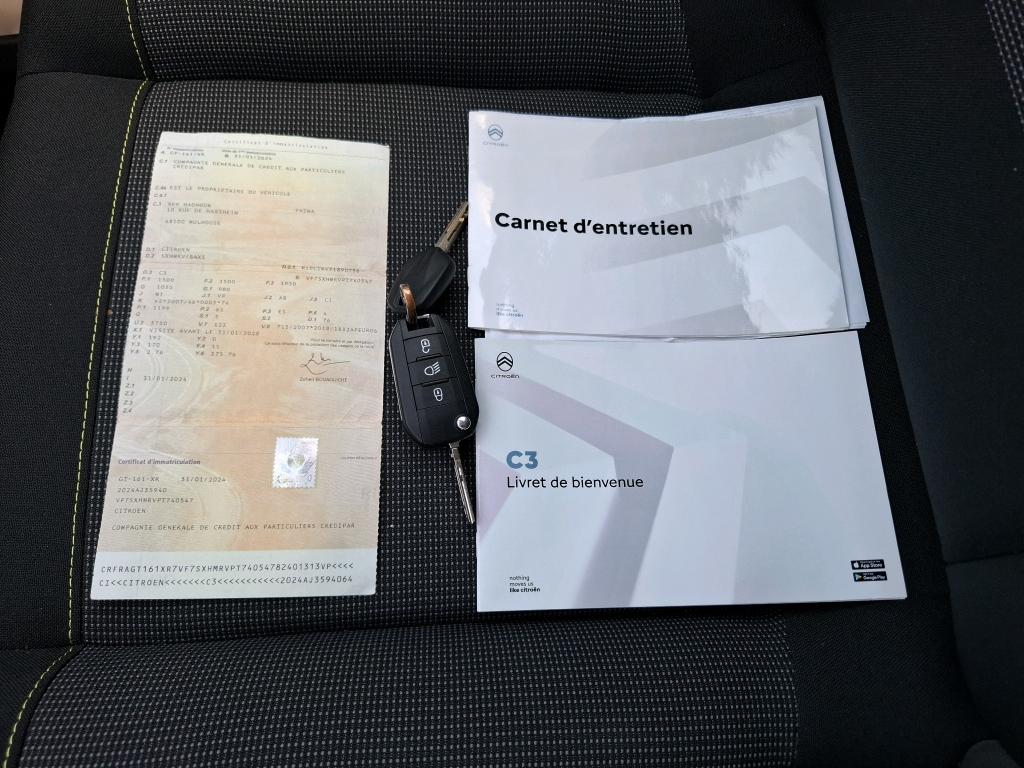 Citroen C3 PureTech 83 ch BVM5 You 2024