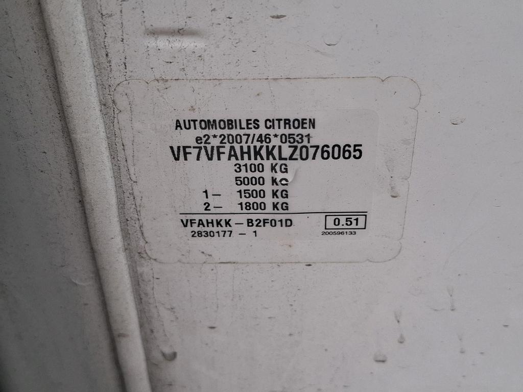 Citroen JUMPY FGN M BLUEHDI 120 S&S BVM6 CLUB 340 NM 2020