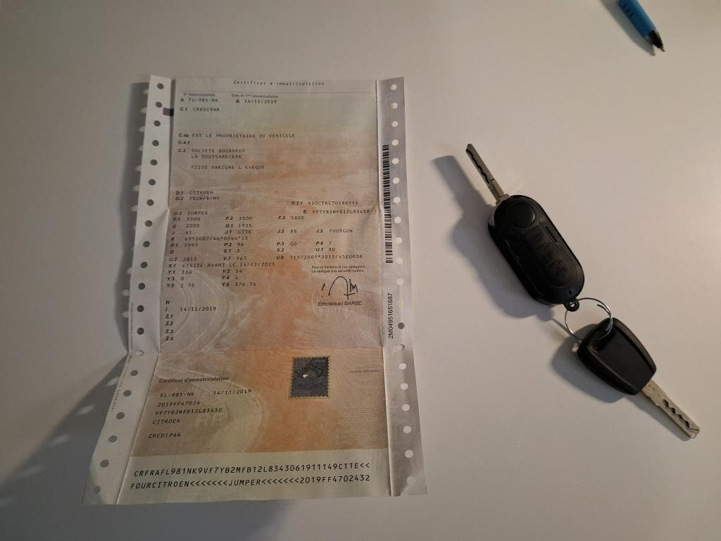 Citroen JUMPER TOLE 33 L2H2 BLUEHDi 130 BVM6 BUSINESS 2019