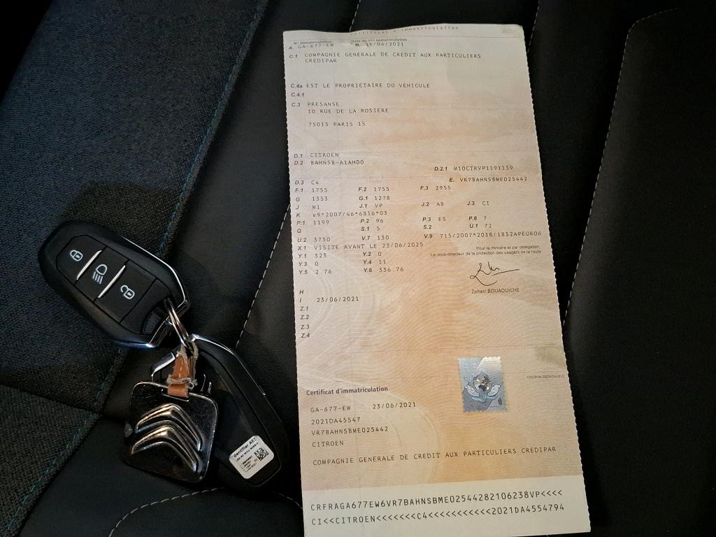 Citroen C4 PureTech 130 S&S EAT8 Shine 2021