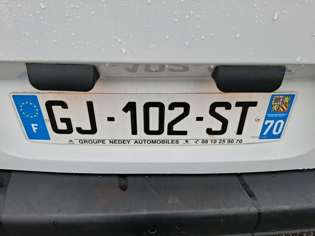 Peugeot PARTNER FOURGON STANDARD 1000 KG BLUEHDI 100 S&S BVM6 GRIP 2022