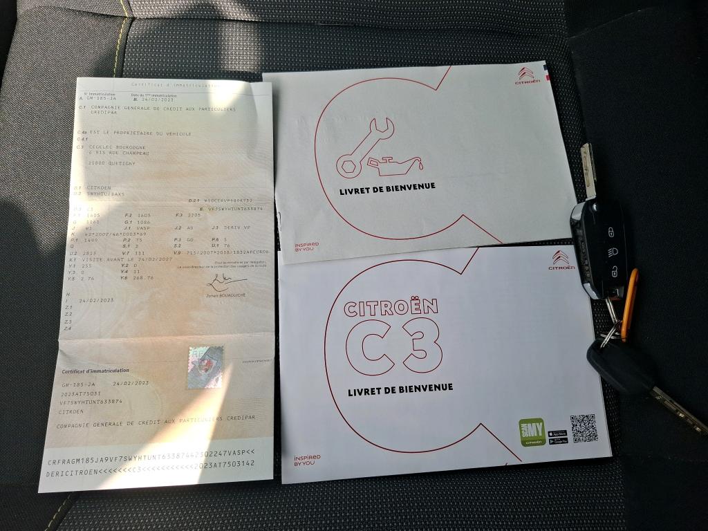Citroen C3 SOCIETE BLUEHDI 100 S&S BVM6 FEEL BUSINESS R 2023