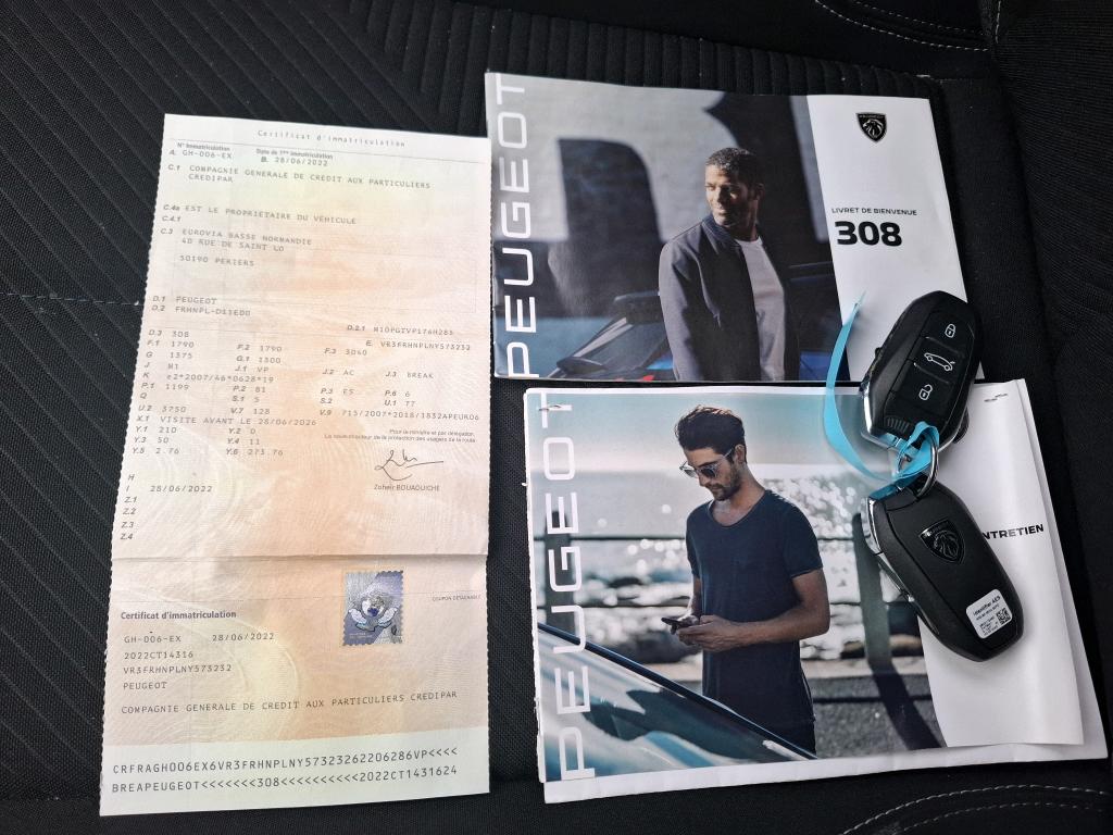 Peugeot 308 SW PureTech 110ch S&S BVM6 Active Pack 2022