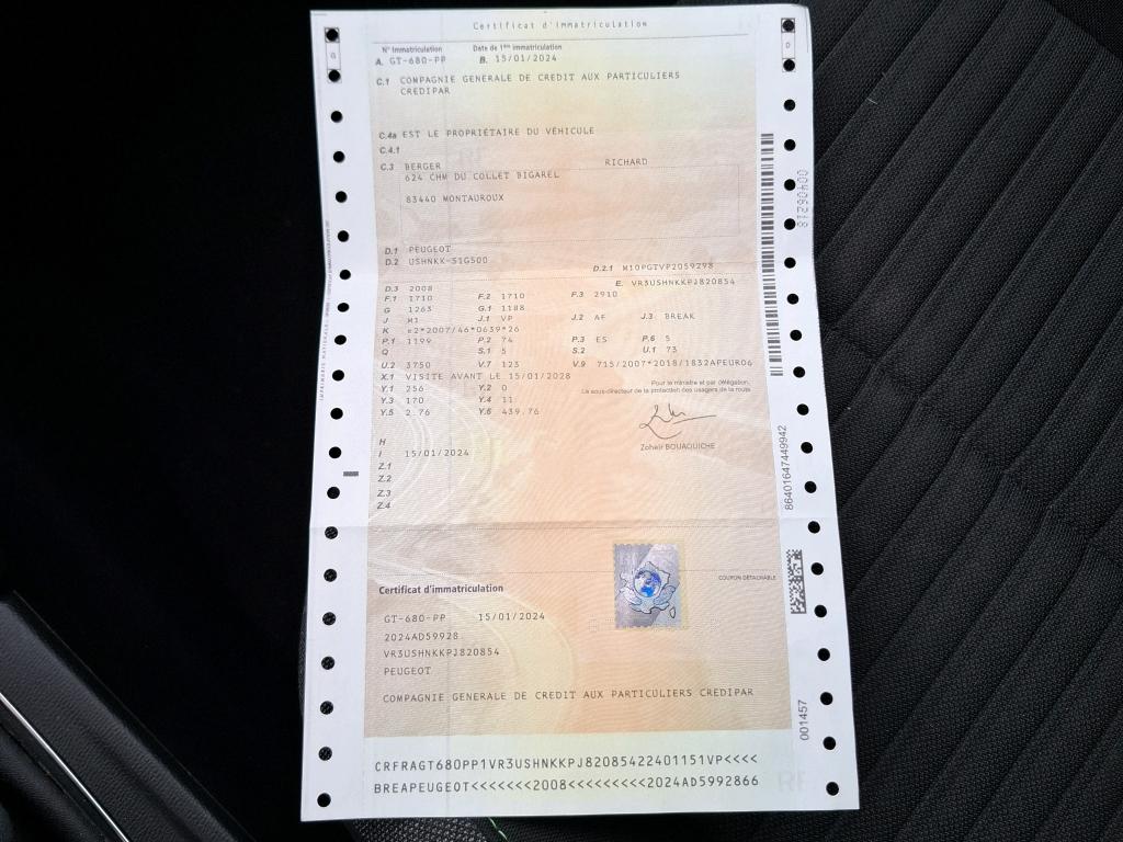 Peugeot 2008 PureTech 100 S&S BVM6 Active 2024