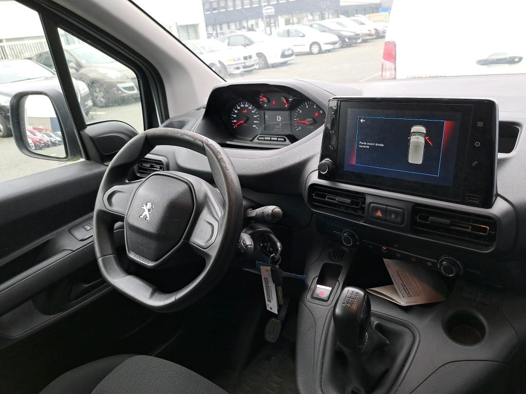 Peugeot PARTNER FOURGON STANDARD 650 KG BLUEHDI 100 S&S BVM5 PREMIUM 2019