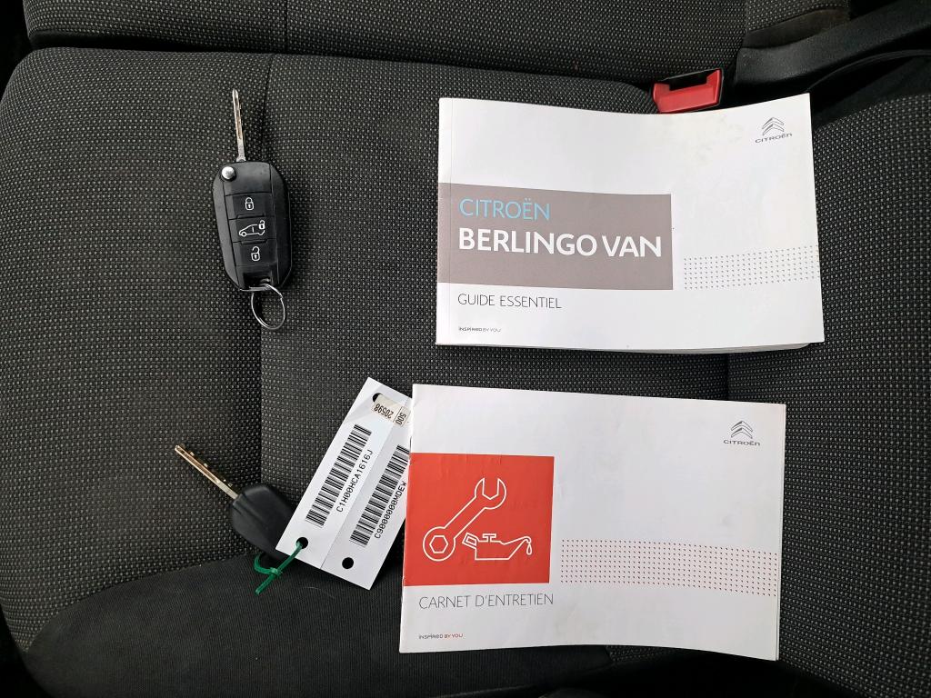 Citroen BERLINGO VAN M 650 BLUEHDI 75 BVM5 CLUB 2019