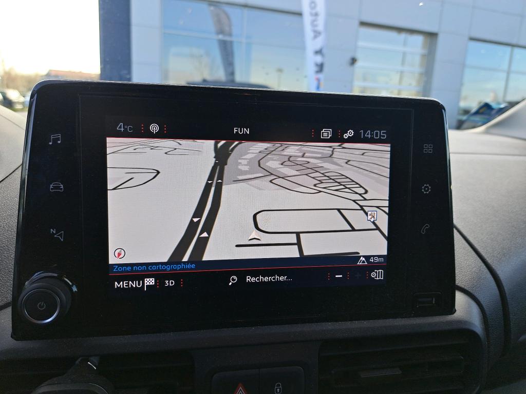 Peugeot PARTNER FOURGON STANDARD 650 KG BLUEHDI 100 S&S BVM5 ASPHALT 2020