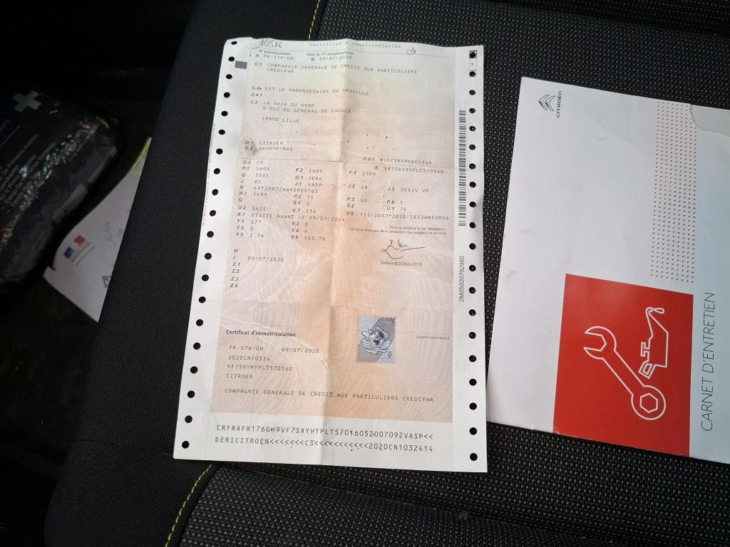 Citroen C3 SOCIETE BLUEHDI 100 S&S BVM FEEL BUSINESS R 2020