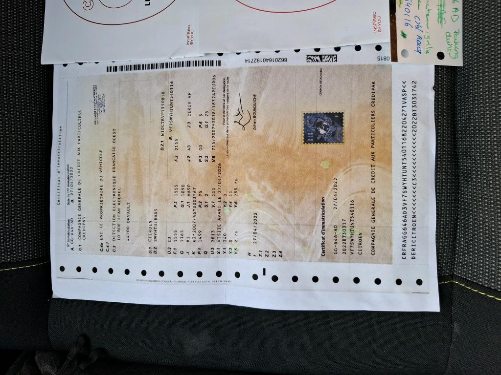 Citroen C3 SOCIETE BLUEHDI 100 S&S BVM6 FEEL BUSINESS R 2022