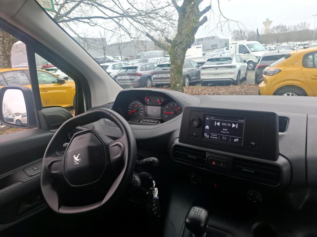 Peugeot PARTNER FOURGON M 950 KG BLUEHDI 100 S&S BVM6  2023