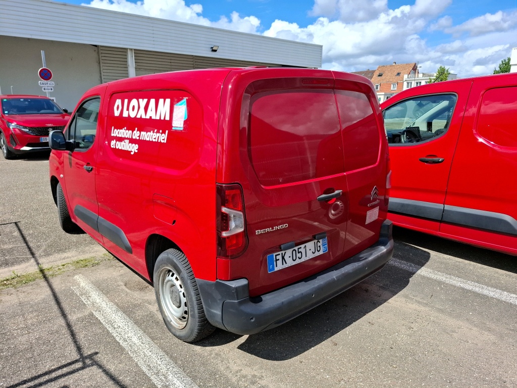 Citroen BERLINGO VAN M 650 BLUEHDI 75 BVM5 CLUB 2019