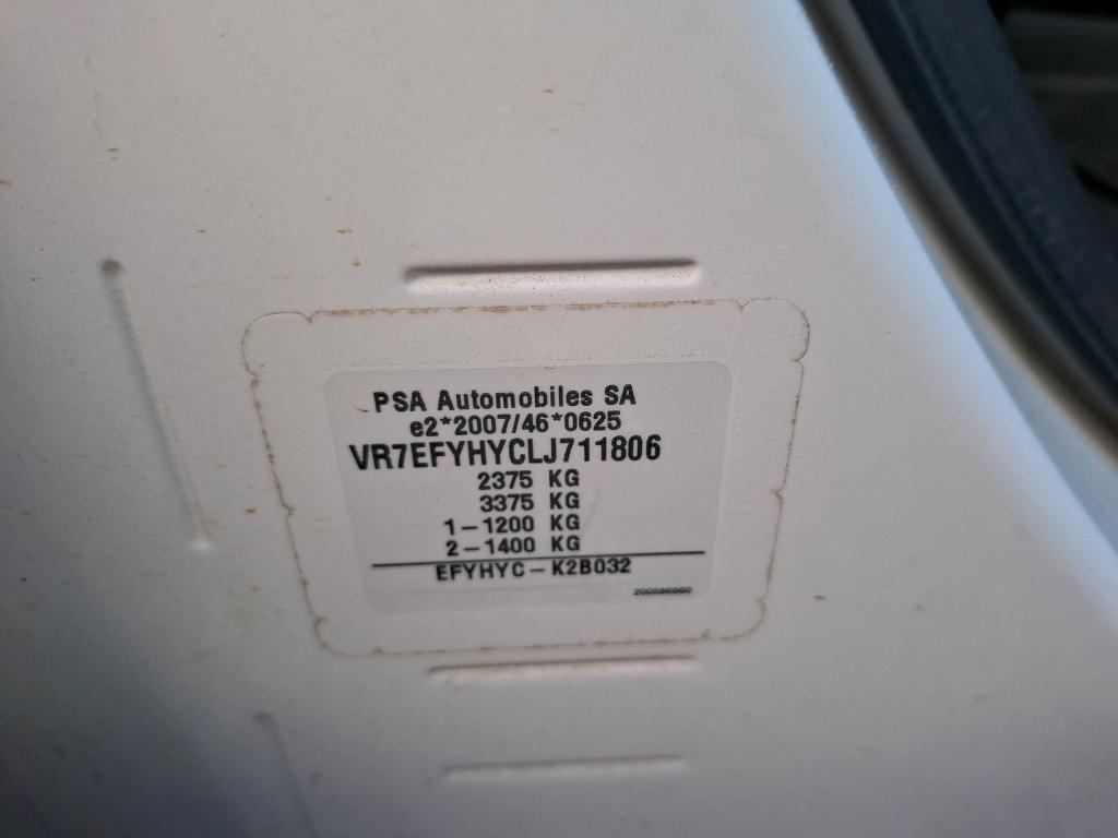 Citroen BERLINGO VAN XL 950 BLUEHDI 100 S&S BVM5 CLUB 2020