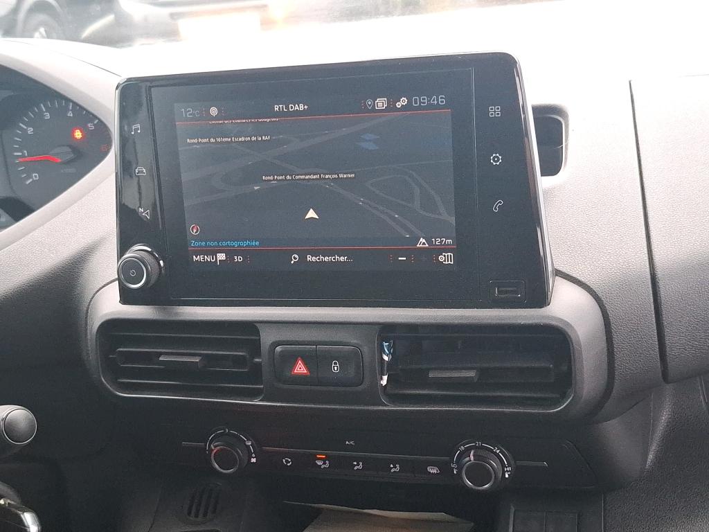 Peugeot PARTNER FOURGON STANDARD 650 KG BLUEHDI 100 S&S BVM5 ASPHALT 2021