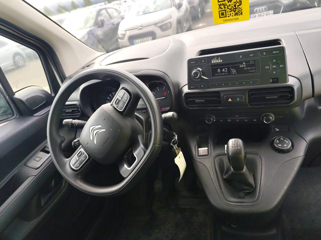 Citroen BERLINGO VAN M 650 BLUEHDI 100 S&S CLUB 2019