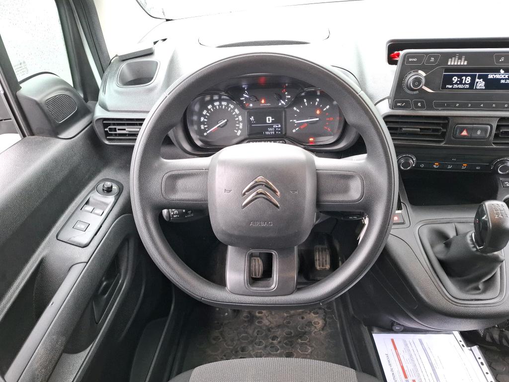 Citroen BERLINGO VAN M 650 BLUEHDI 100 S&S CLUB 2019