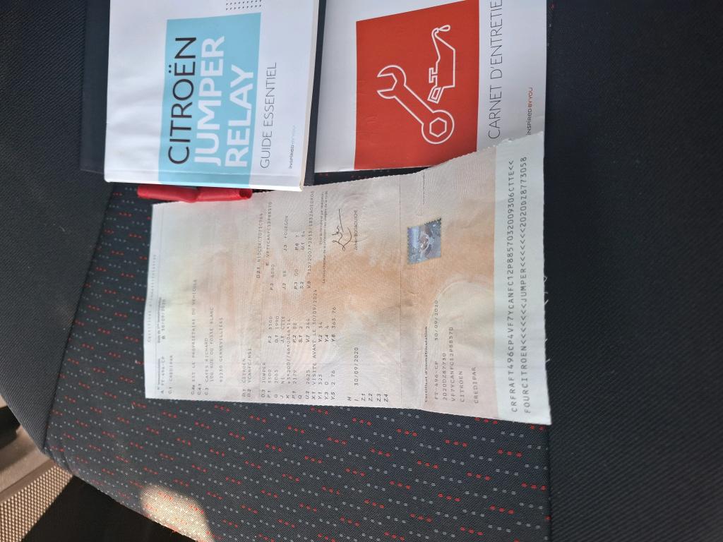 Citroen JUMPER TOLE 35 L3H2 BLUEHDi 120 S&S BVM6 DRIVER 2020