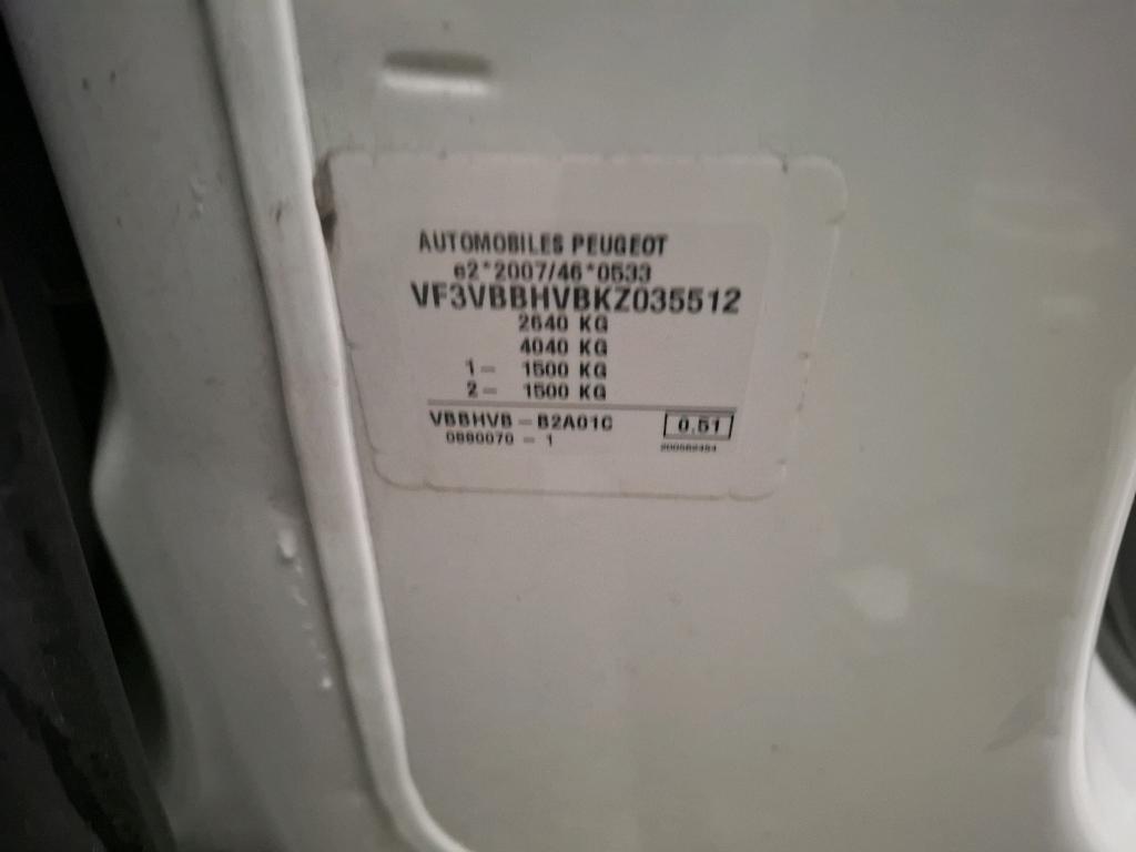 Peugeot EXPERT FGN TOLE STANDARD BLUEHDI 95 BVM5 PREMIUM PACK 2019