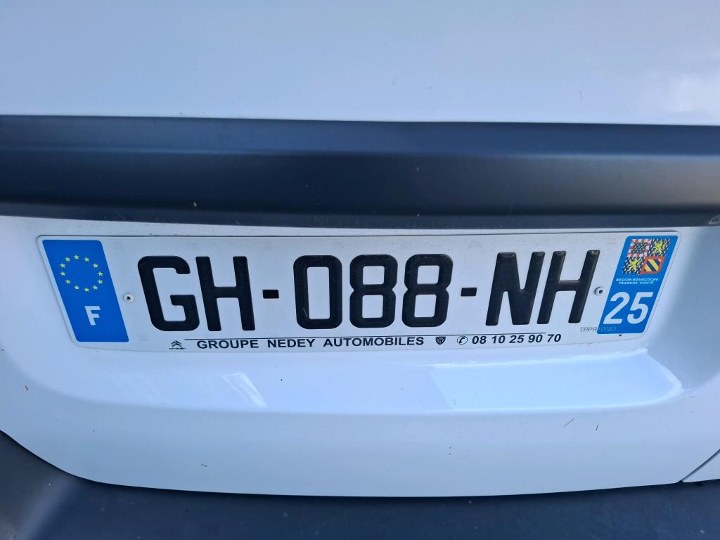 Peugeot EXPERT FGN TOLE STANDARD 1.5 BLUEHDI 120 S&S BVM6 ASPHALT 2022