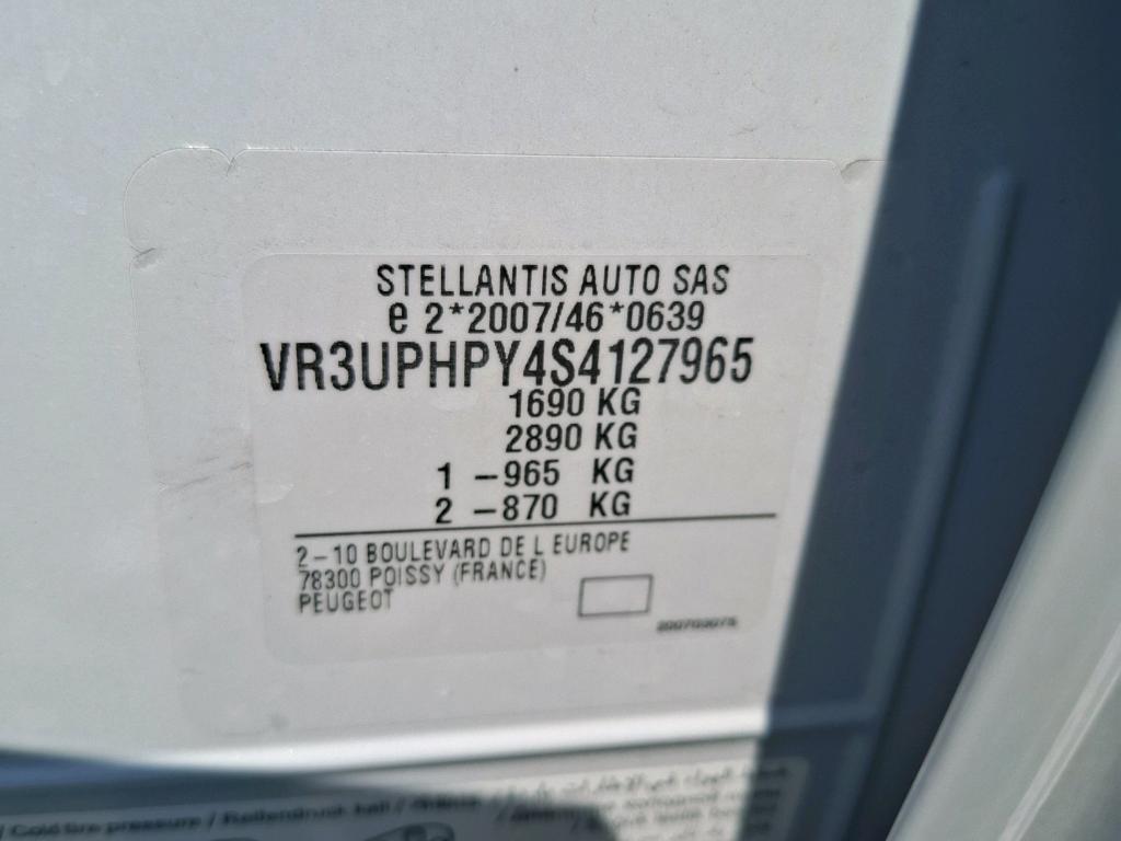 Peugeot 208 Hybrid 145 ch e-DCS6 GT 2025