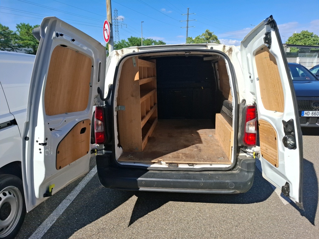 Peugeot PARTNER FOURGON LONG 950 KG BLUEHDI 100 S&S BVM5 ASPHALT 2021