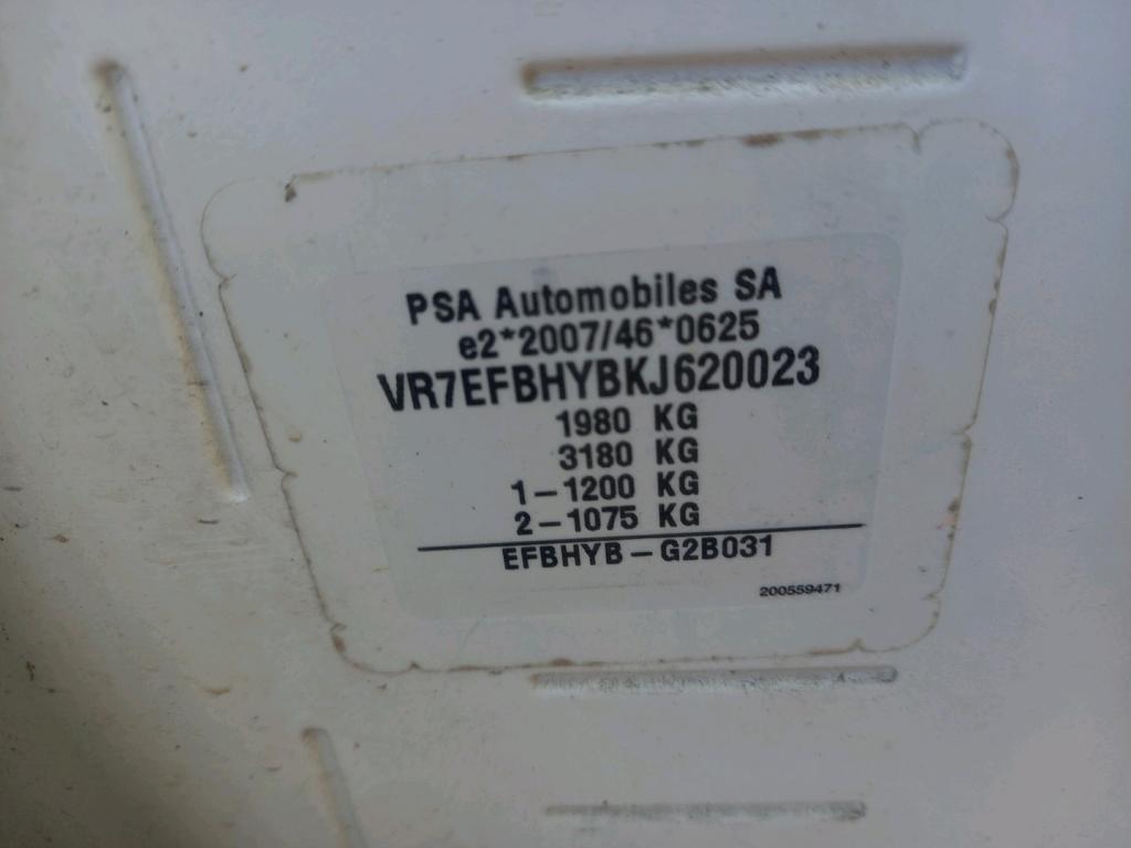 Citroen BERLINGO VAN M 650 BLUEHDI 100 S&S CLUB 2019