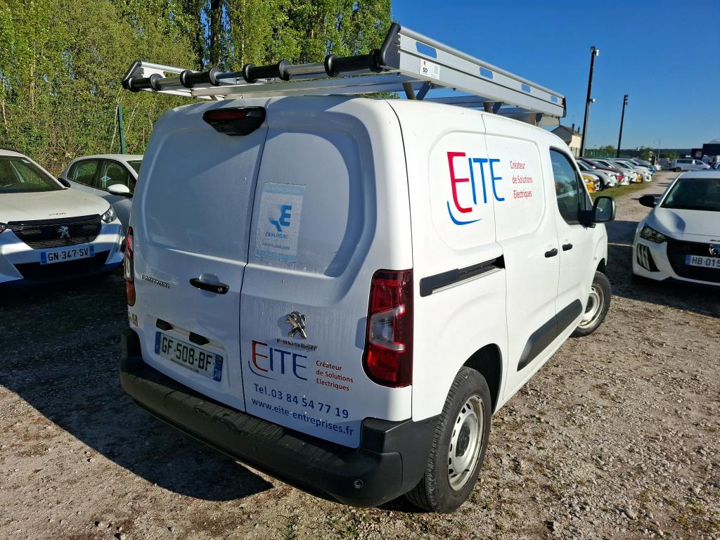 Peugeot PARTNER FOURGON STANDARD 650 KG BLUEHDI 100 S&S BVM6 ASPHALT 2022