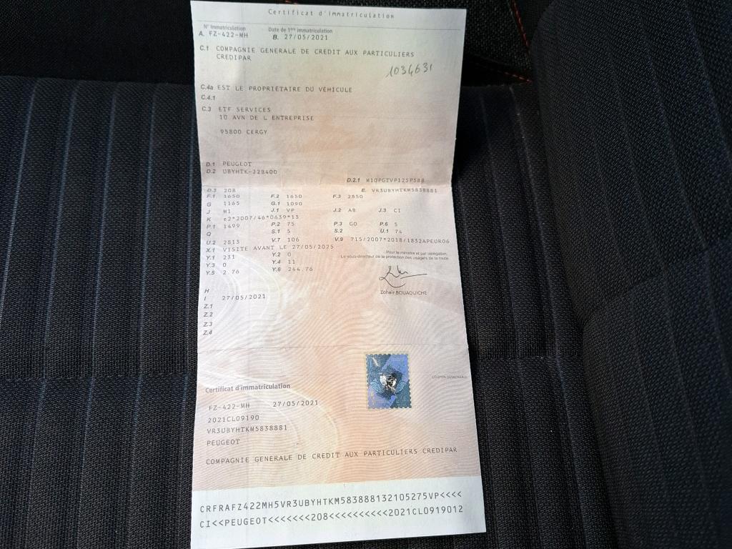 Peugeot 208 BlueHDi 100 S&S BVM6 Active 2021