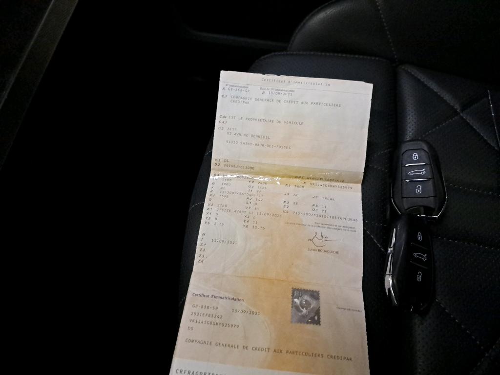 DS DS7 Crossback Hybride E-Tense 300 EAT8 4x4 Rivoli 2021