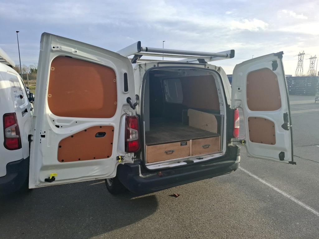 Peugeot PARTNER FOURGON LONG 950 KG BLUEHDI 100 S&S BVM5 ASPHALT 2021