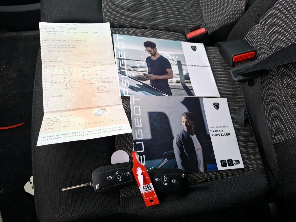 Peugeot EXPERT FGN TOLE STANDARD BLUEHDI 145 S&S EAT8 ASPHALT 2022