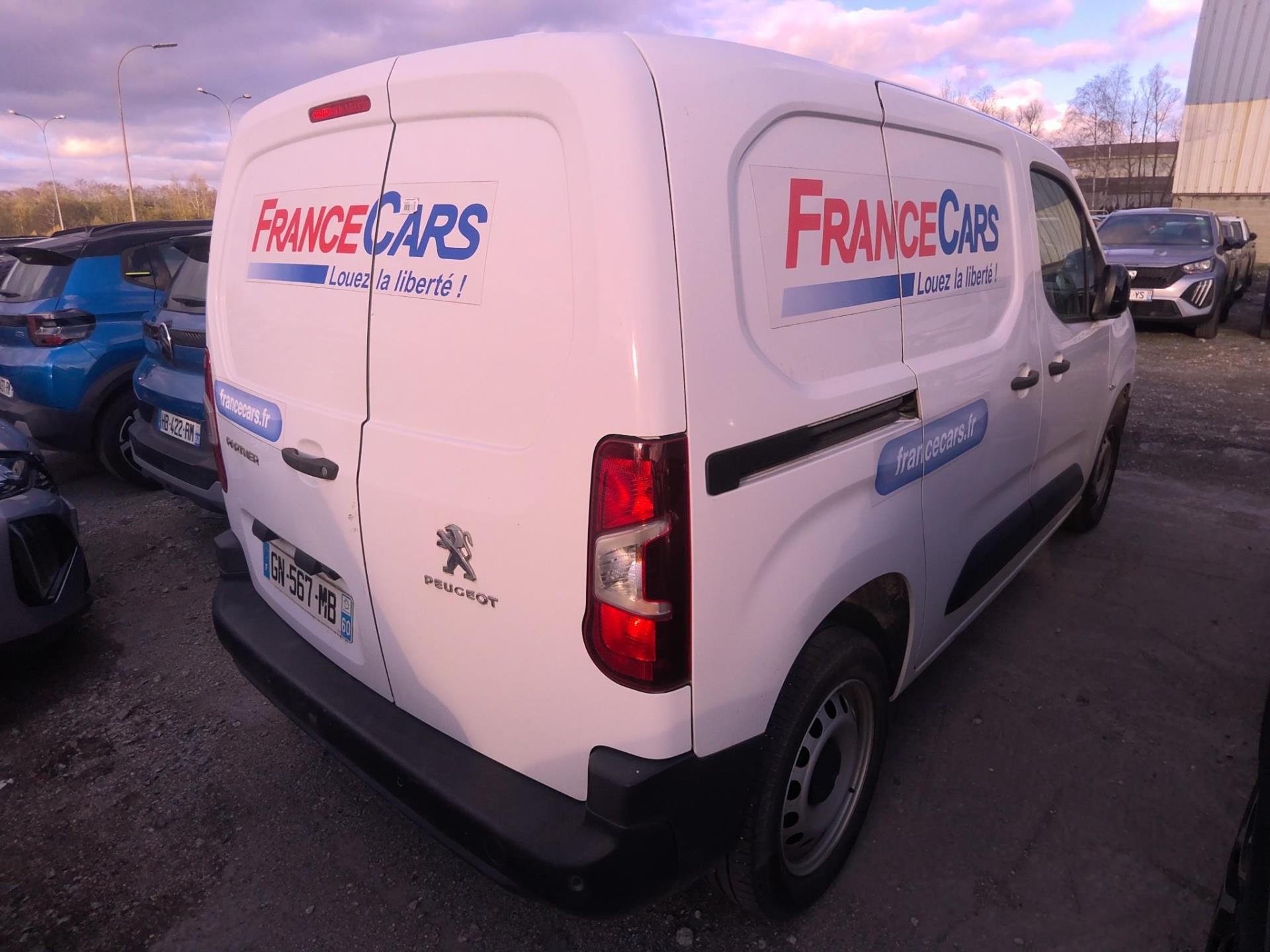 Peugeot PARTNER FOURGON M 950 KG BLUEHDI 100 S&S BVM6 2023