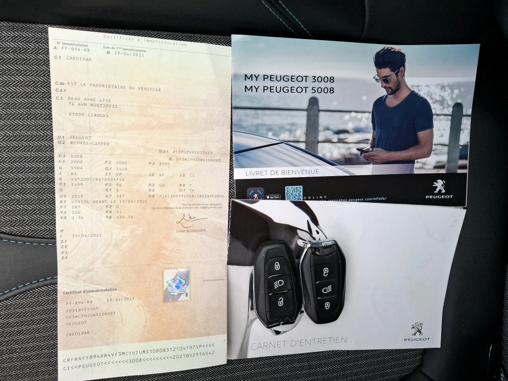 Peugeot 3008 BlueHDi 130ch S&S EAT8 Allure Pack 2021