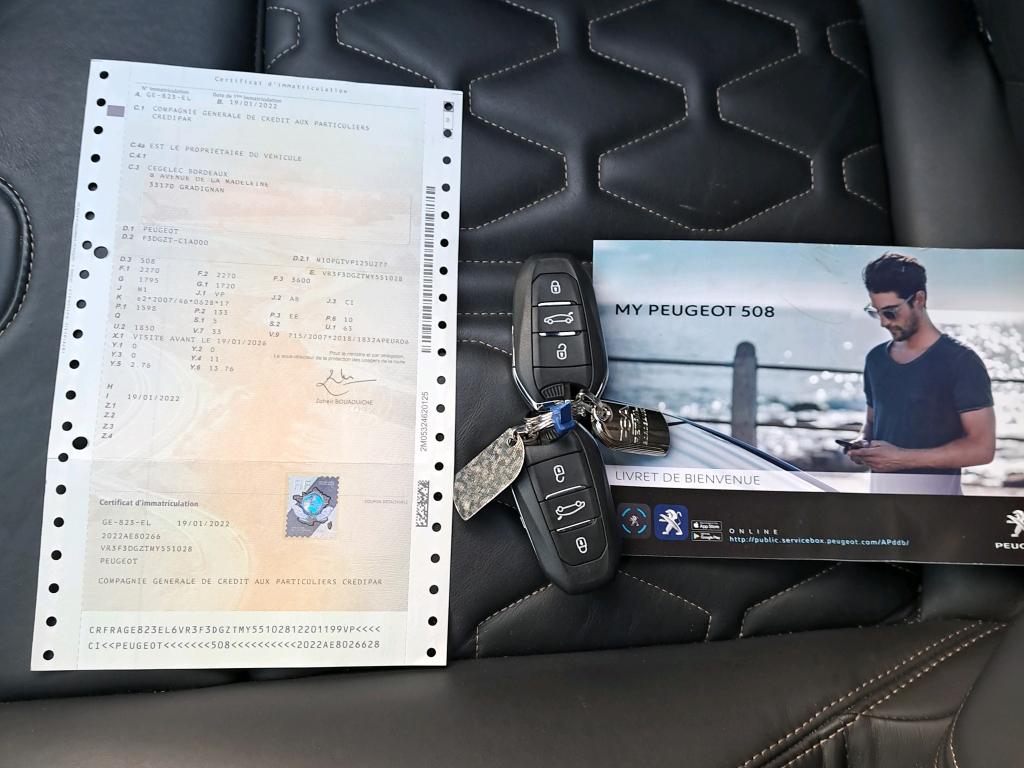 Peugeot 508 Hybrid 225 e-EAT8 GT Pack 2022