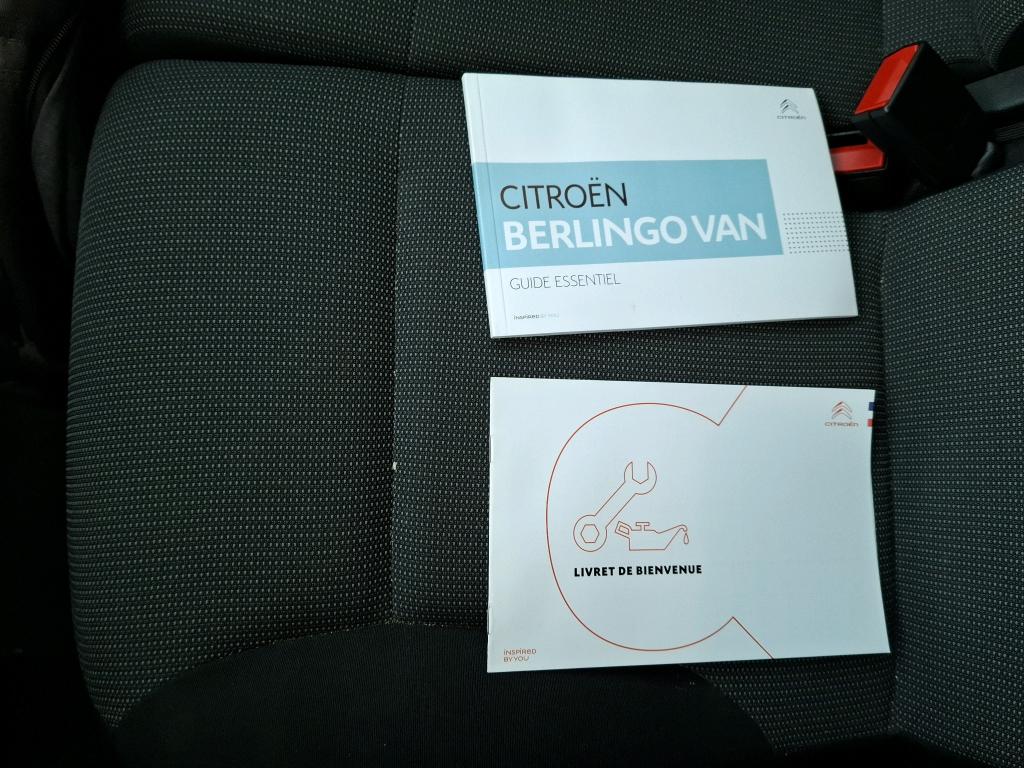 Citroen BERLINGO VAN M 650 BLUEHDI 100 S&S BVM5 CLUB 2020