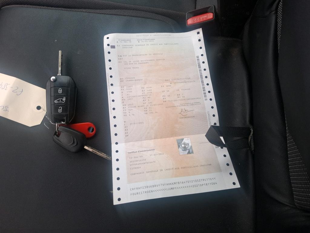 Citroen JUMPY FGN XL BLUEHDI 120 S&S BVM6 DRIVER 340 NM 2021