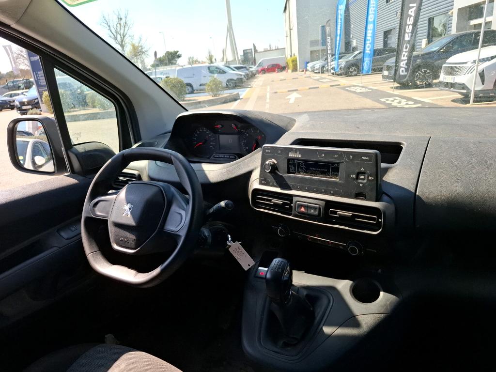 Peugeot PARTNER FOURGON STANDARD 650 KG BLUEHDI 100 S&S BVM5 PREMIUM 2019